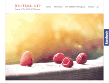 Tablet Screenshot of jenihall.com